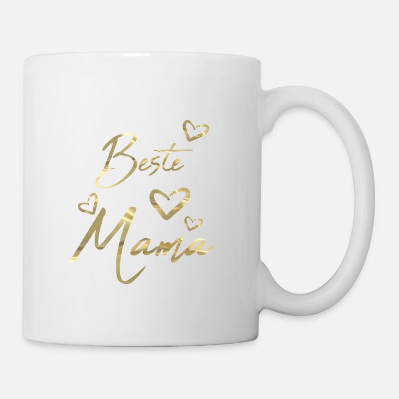 Beste Mama - Tasse - Weiß