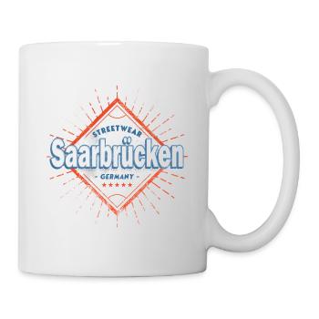 Sarrebruck Allemagne Ville Skyline Home Love - Mug blanc - blanc - Droite