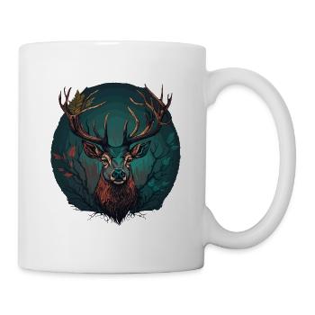 Deer Head - Mug - white - Right