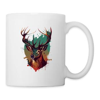 Funny Dear Head - Mug - white - Right