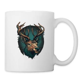 Buck Hunter - Tasse - Weiß - Rechts