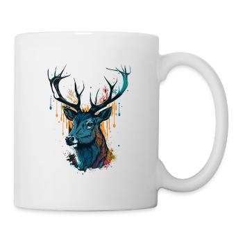 Buck Liebhaber - Tasse - Weiß - Rechts