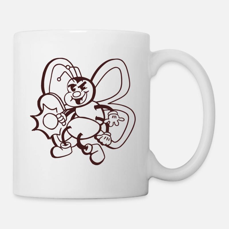 Table Tennis Bee Ping-Pong Outfit Bees - Mug blanc - blanc