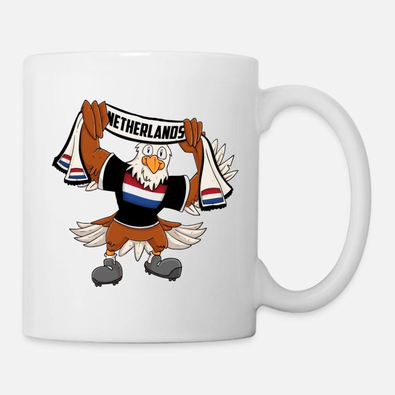 Niederlande Adler - Tasse - Weiß