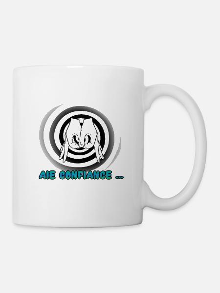 Piège hypnose confiance - Mug blanc - blanc