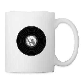 Vinyl - Tasse - Weiß - Rechts