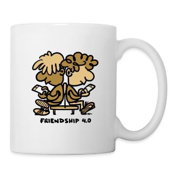 Friendship 4.0 - Tasse - Weiß - Rechts