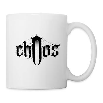 Chaos trash lettrage - Mug blanc - blanc - Droite