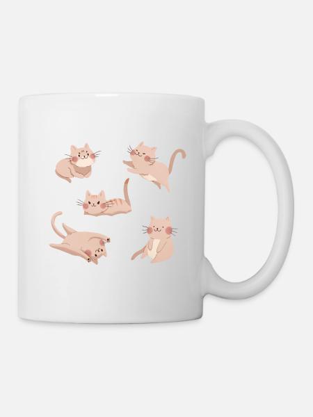 White Cat Crew - Mug - white