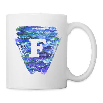 Triangle E 103 F - Mug blanc - blanc - Droite