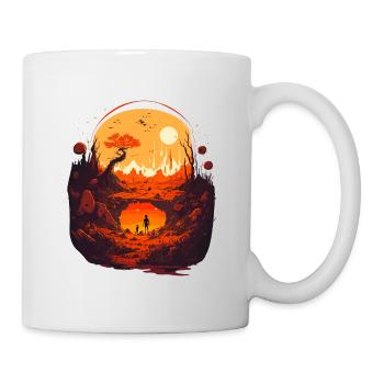 Créature extraterrestre - Mug blanc - blanc - Droite