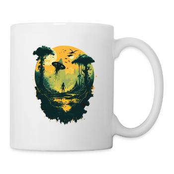 Nicht von dieser Welt - Tasse - Weiß - Rechts