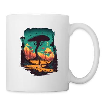 esthétique - Mug blanc - blanc - Droite