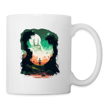 Galaxie - Tasse - Weiß - Rechts