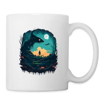 laufend - Tasse - Weiß - Rechts