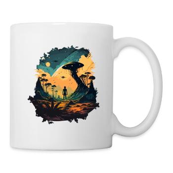 Weltraum - Tasse - Weiß - Rechts