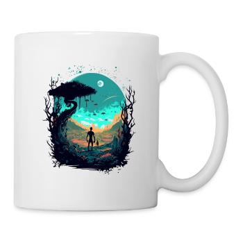 Scifi - Tasse - Weiß - Rechts