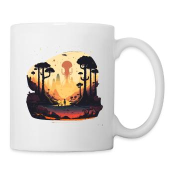 Weltraum - Tasse - Weiß - Rechts
