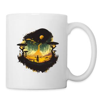 Monde - Mug blanc - blanc - Droite