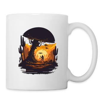 Nicht von dieser Welt - Tasse - Weiß - Rechts