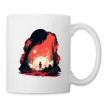 Aliens humanoïdes - Mug blanc - blanc - Droite