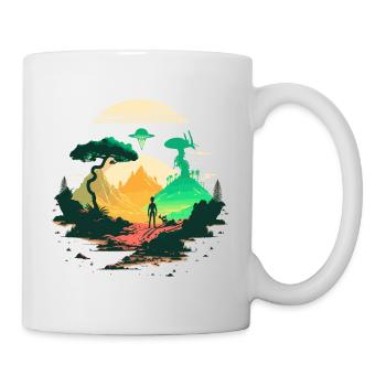 strange world - Mug - white - Right