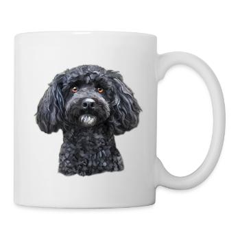 caniche - Mug blanc - blanc - Droite