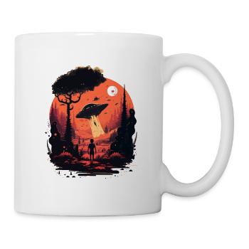 OVNI - Mug blanc - blanc - Droite