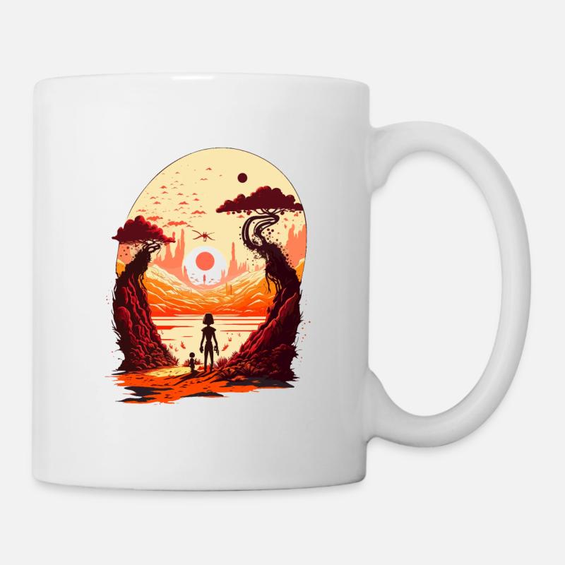 Science-Fiction - Tasse - Weiß