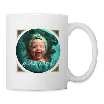 Welcome to life - Tasse - Weiß - Rechts
