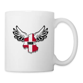 Abteilung für Savoyer Engelsflügel - Tasse - Weiß - Rechts