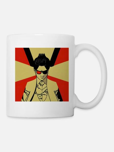 Yakuza-Mitgliedskunst - Tasse - Weiß