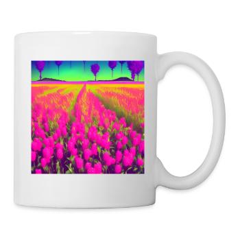 Fleurs hippies pour des idées d’excursions - Mug blanc - blanc - Droite