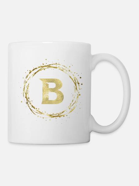 B - Tasse - Weiß