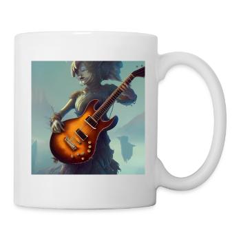 The guitarist concept art - Mug - white - Right