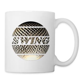 Swing gold - Tasse - Weiß - Rechts