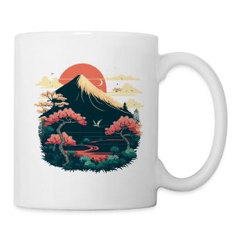 Vacances au Japon - Mug blanc - blanc - Droite