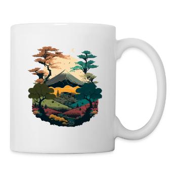 Landscape Illustration - Mug - white - Right