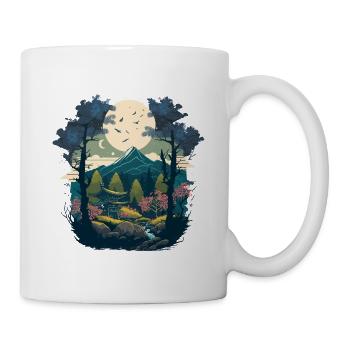 Japanese Forest - Mug - white - Right