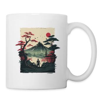 Art japonais - Mug blanc - blanc - Droite