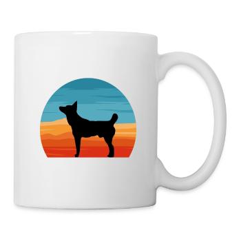 Tahltan Bear Dog Lover Silhouette Vintage Sunset - Mug - white - Right