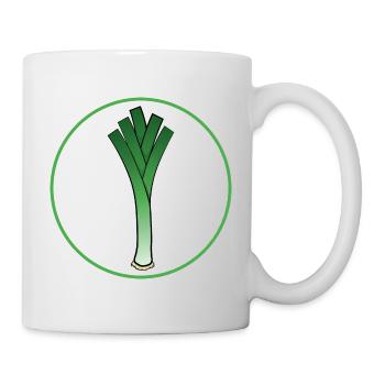 Leek around - Mug - white - Right