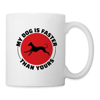Greyhound Racing Dog Pet Race Animal Racer - Mug - white - Right