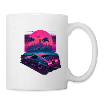 Art rétro - Mug blanc - blanc - Droite