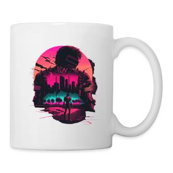 Retro Cyborg - Mug - white - Right