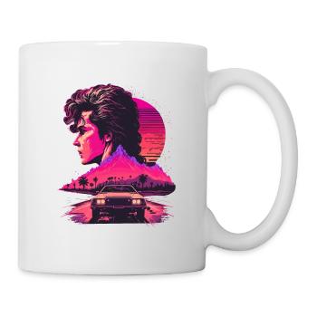 Onde de vapeur - Mug blanc - blanc - Droite