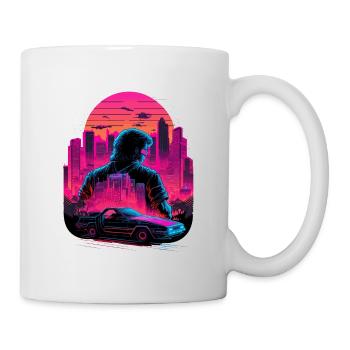 Vaperwave City - Mug - white - Right