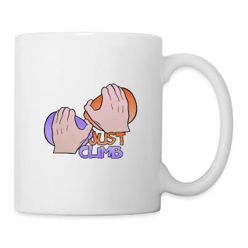 Klettergeschenk im Original - Tasse - Weiß - Rechts