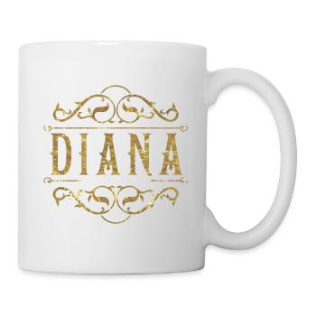 Diana gold - Mug - white - Right