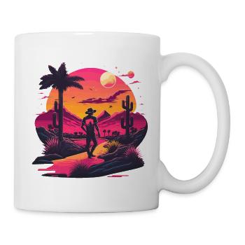 Neon Cowboy - Mug - white - Right